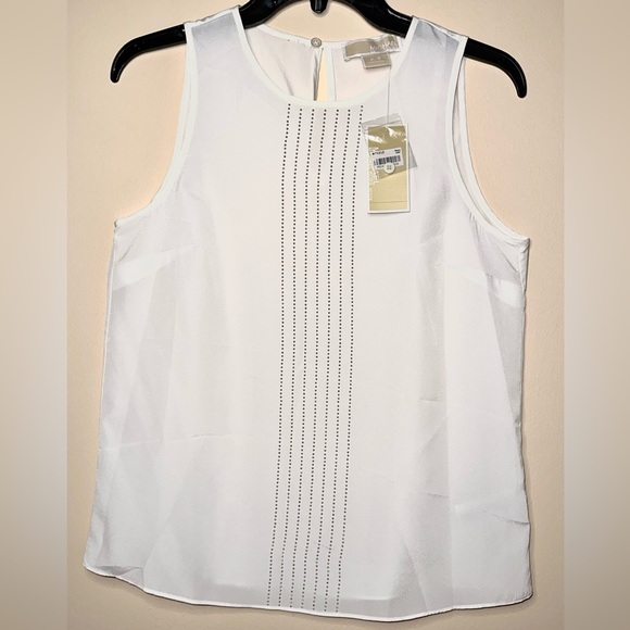 MICHAEL Michael Kors Embellished Tank - Picture 1 of 5